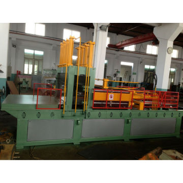 Corrugated fin folding machine for transformer corrugated tank